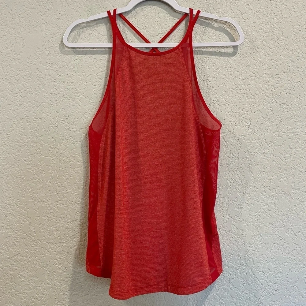 Lululemon Run Off Route Tank in True Red
